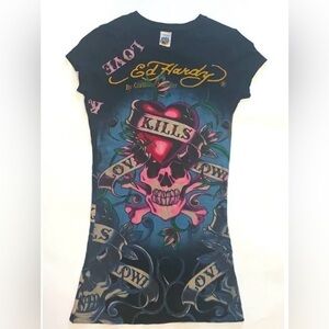 Ed Hardy Vintage Women’s Shirt by Christian Audigier.